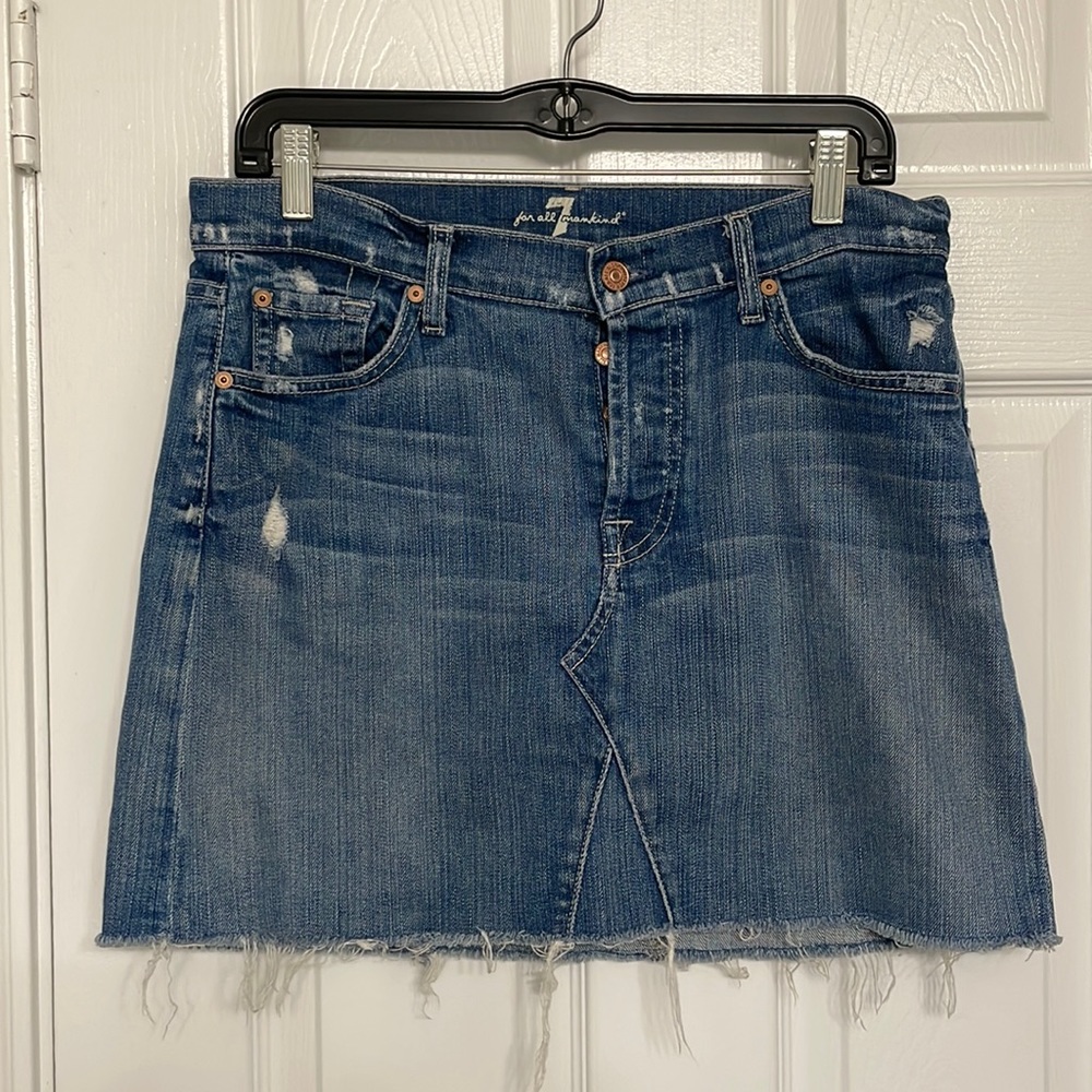 Seven Jean Denim Skirt